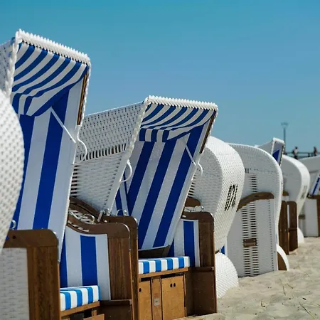Ferienwohnung Meerfarbig Zingst - Balkon - Wlan - Parkplatz - Fahrradschuppen - Zentral&Ruhig - E-Ladesaeule - Waschtrockner - Haustierfrei - Nichtraucher Exterior foto